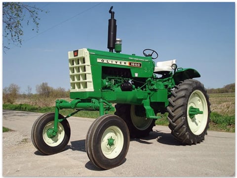 Oliver classic tractor